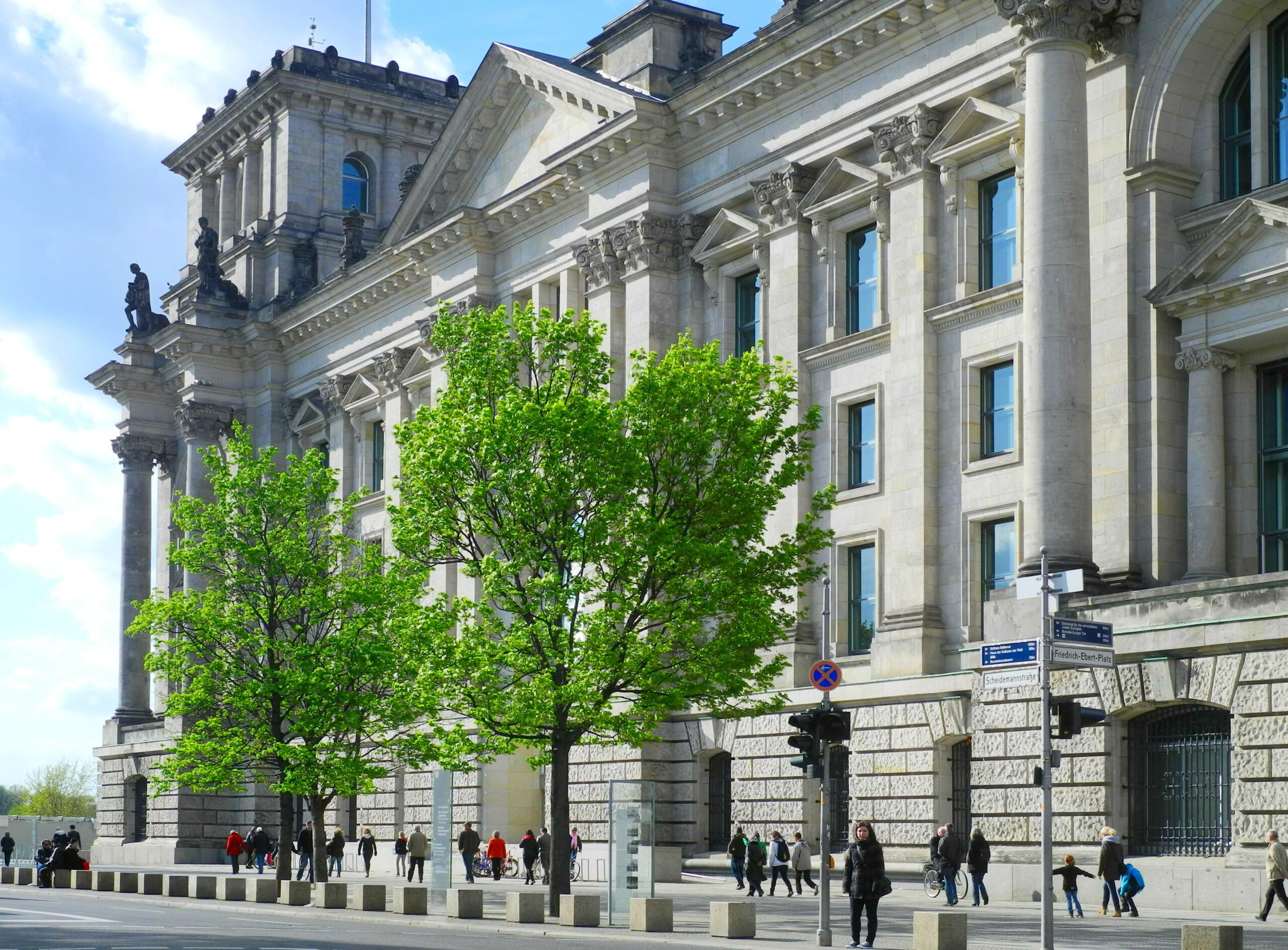 Reichstagsgebäude in Berlin